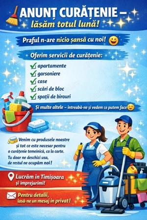 servicii de curatenie