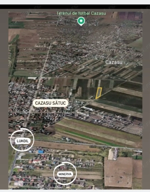 Teren intravilan Cazasu 4900 mp + 250 mp bonus - imagine 2