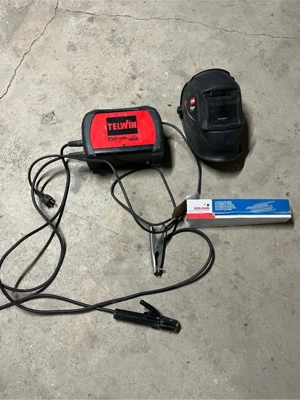 Inverter sudura Telwin 165 cu electrolizi + casca