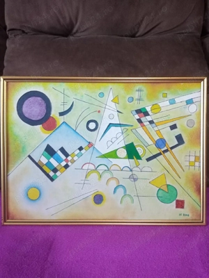 Vand tablouri in ulei pe panza fost prezente in diferite expozitii.  - imagine 5