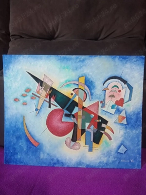 Vand tablouri in ulei pe panza fost prezente in diferite expozitii.  - imagine 2