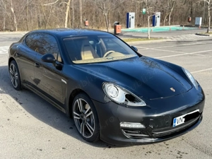 Porsche Panamera avariate avariat lovit accidentat  - imagine 3