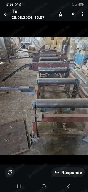 Role transportoare profile panauri teava cuti lăzi colete saci gater circular cherestea panauri mobi - imagine 5