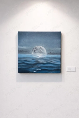 Tablouri pictate manual in ulei, dimensiune mare si medie