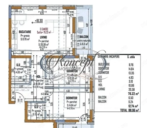 Apartament nou cu 2 balcoane in Marasti - imagine 5