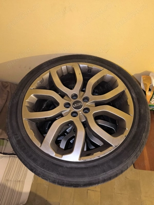 Set roti EVOQUE Shadow Chrome 20" cu anvelope de vara Sumitomo 245 45 R20 103Y - imagine 3