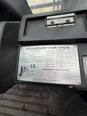 Stivuitor Toyota 3.5 T GPL 2015 - imagine 5