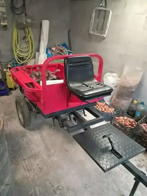 remorcuță motocultor ROTAKT