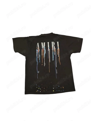 Amiri Paint Drip T shirt
