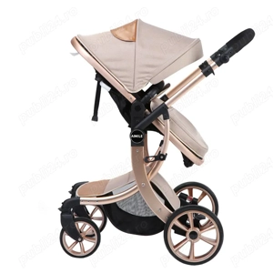 Carucior Visoli 2 in 1 Gold - imagine 2