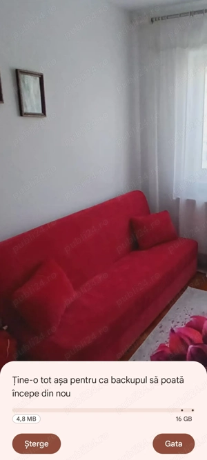 Vand canapea extensibila cu lada de depozitare,stare f buna , 580 Ron 