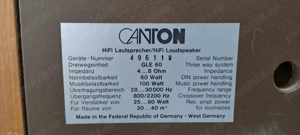 Canton GLE 60   Referință Hi-Fi   Sunet "Monitor"   Tehnic 10 10 - imagine 5