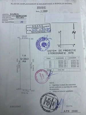 2400 mp teren lac Hobaia, jud. Giurgiu