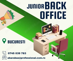 Angajam Junior Back Office-Bucuresti 