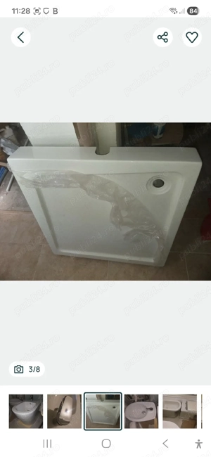 Cadiță duș joasă