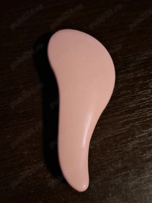 Perie de păr tip Tangle Teezer - Roz Negru - Stare foarte bună