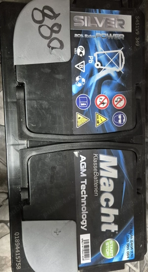 Vând baterie auto Macht - imagine 3