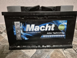 Vând baterie auto Macht - imagine 2
