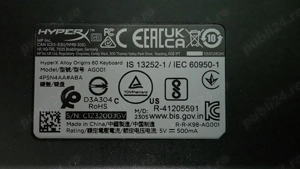 Hyperx Alloy Origins 60 Model AG001 - imagine 5