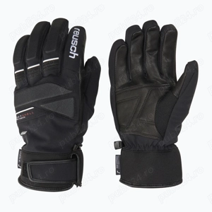 Mănuși de schi Reusch Thunder R-Tex XT black white,(Super Oferta).