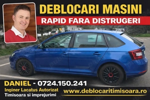 Deblocari Usi Masini Auto Lacatus Timisoara Rapid Fara Distrugere