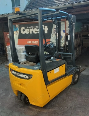 Electrostivuitor Jungheinrich 1.6tone baterie 48v schimbata recent stare perfecta - imagine 3