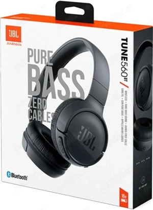 Casti audio On-ear JBL Tune 560BT Negru noi sigilate - imagine 4