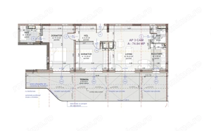 Penthouse la cheie str. Eroilor Floresti - imagine 12