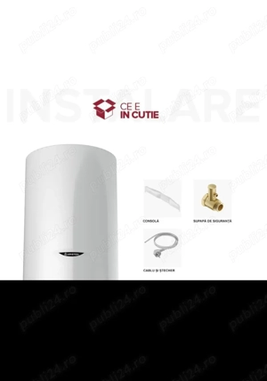  Vând Boiler electric Ariston Pro Eco 100 l - imagine 2