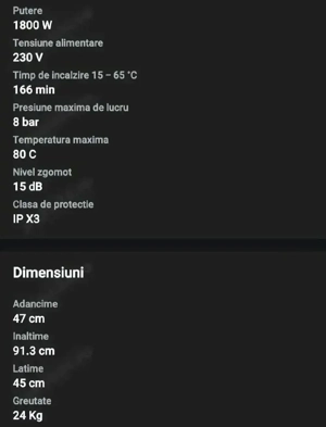  Vând Boiler electric Ariston Pro Eco 100 l - imagine 4