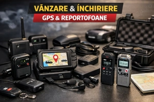 Vânzare & Închiriere Echipamente Profesionale   GPS & Reportofoane
