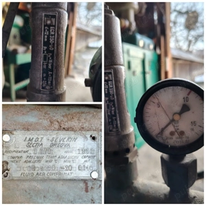 Compresor Aer Industrial Românesc IMDT 140L - Debit 350L min (Fontă) - imagine 5