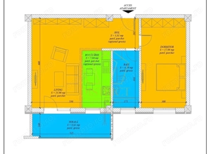 COM 0% Apartamente noi cu 2 camere | Mehala - imagine 10