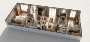 Apartament cu 3 camere decomandate la parter 60 mpu Terezian Sibiu