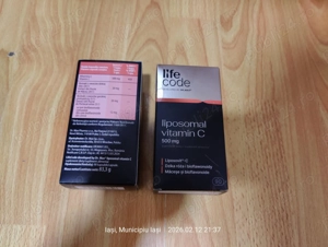LifeCode by Dr. Max  Liposomal Vitamin C, 90 capsule.(Super Oferta). - imagine 2