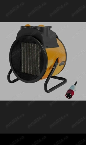 Vand aeroterma industriala rotor de 5 kw  - imagine 3