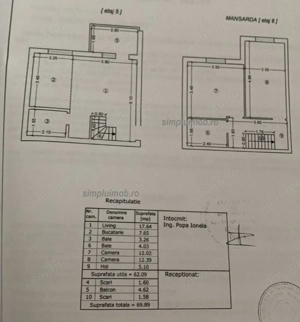 3 camere duplex 70mp Colentina Obor mobilat utilat centrala - imagine 15