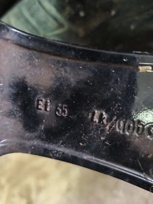 Set jante borbet 5x100 r17 et35 golf4 octavia 1 - imagine 2