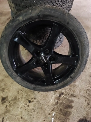 Set jante borbet 5x100 r17 et35 golf4 octavia 1 - imagine 3