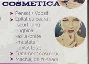 COSMETICĂ - servicii 