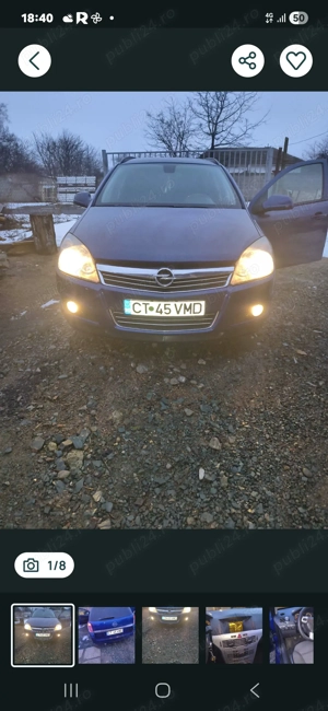opel astra h 1.6 2011 benzina si  gpl - imagine 3