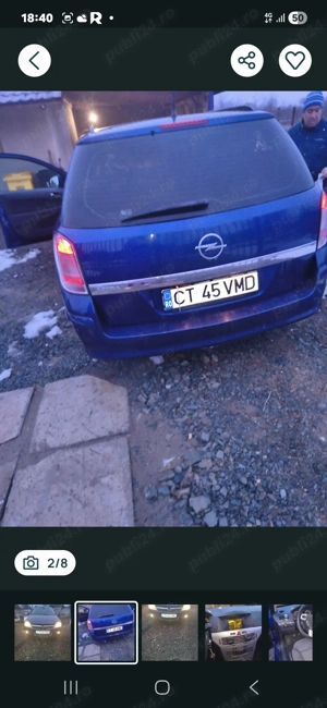 opel astra h 1.6 2011 benzina si  gpl - imagine 4