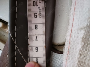 Masina de cusut  cu rotita  piele tapiterie  - imagine 4