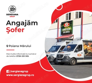 Angajam soferi livratori la fabrica din Poiana Marului