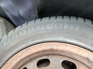 4 jante R15 195/65 91T cu anvelope iarnă  Marangoni