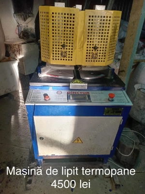 Vând mașinării de confecționat Termopane 