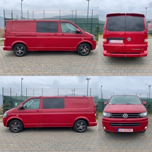 VW Transporter T5 Facelift - 2012 - 5 locuri - AC -XENON - imagine 7
