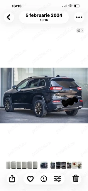jeep cherokee din 2014 - imagine 3
