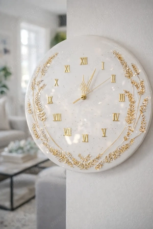 Ceas de perete-auriu