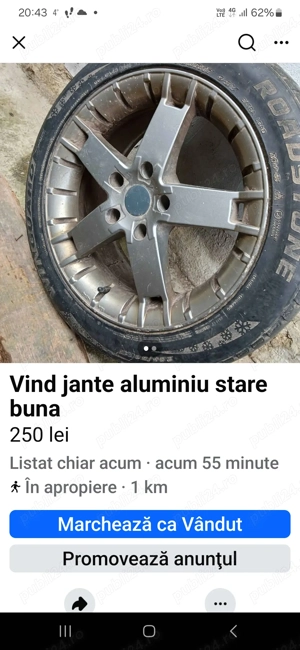 Jante 225/50/17 preț 900 ron